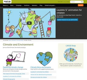 Cover image: CAFOD Climate and Environment Resources (Primary)