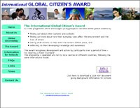 Cover image: International Global Citizen's Award